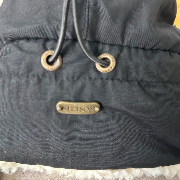 Stetson Nylon Trapper Hat with Black Sherpa - Picture 10 of 10